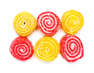 Image showing Spiral Gelatin Sweets