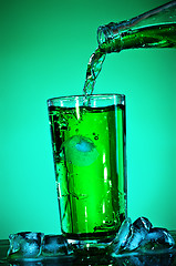 Image showing Pouring Soda