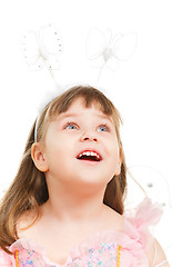 Image showing Surprised Little Girl