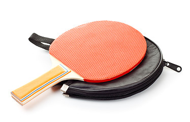 Image showing table tennis racket