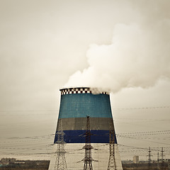 Image showing Pipe With Smoke