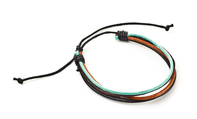 Image showing leather arm bracelet