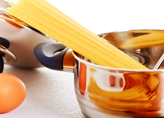 Image showing Cooking Spaghetti