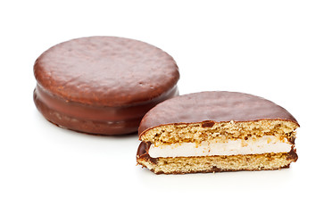 Image showing Chocolate Sandwitch Biscuits