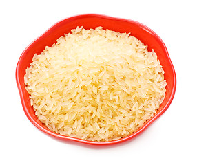 Image showing Bowl Of Raw Rice