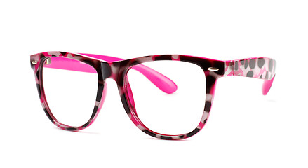 Image showing pink eyeglasses