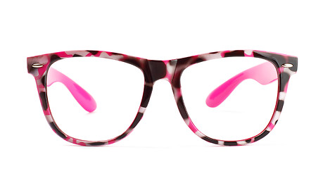 Image showing pink eyeglasses