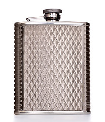 Image showing Metal Flask