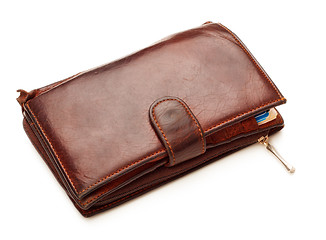 Image showing Brown Leather Wallet