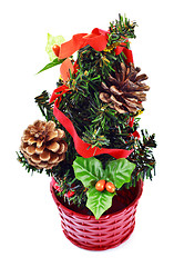 Image showing artificial christmas tree