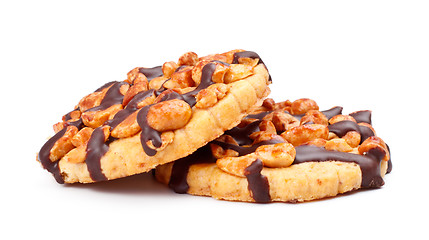 Image showing Chocolate Chip Cookies With Peanuts