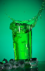 Image showing Splashing Soda