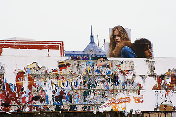 Image showing  Weathered wall in Tel Aviv