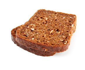 Image showing grain bread slices