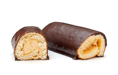 Image showing Chocolate Roll Biscuits