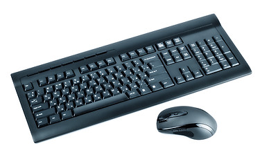 Image showing Wireless Mouse and Keyboard