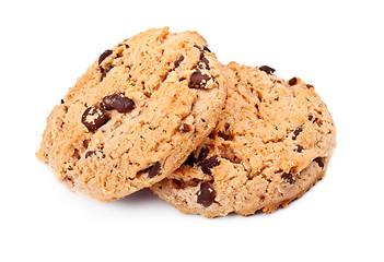 Image showing Oatmeal Chocolate Chip Cookies