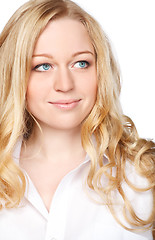 Image showing Attractive Young Blonde Woman