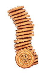 Image showing Shortbreads Cookies Tower