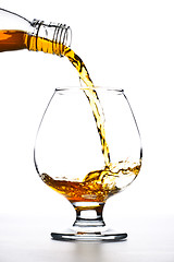 Image showing Pouring Cognac