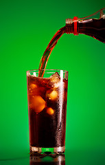 Image showing Pouring Cola