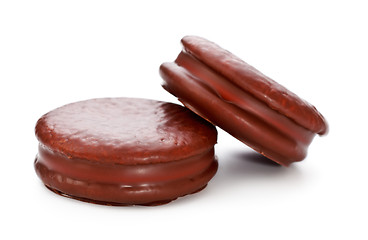 Image showing Chocolate Sandwitch Biscuits