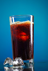 Image showing Cola Glass