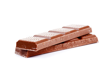 Image showing milk chocolate sticks