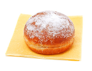 Image showing donut in powdered sugar