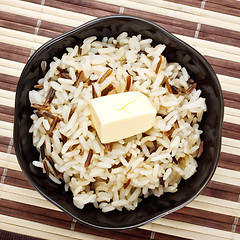 Image showing Bowl Of Cooked Rice