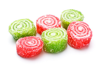 Image showing Spiral Gelatin Sweets