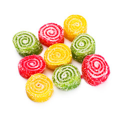 Image showing Spiral Gelatin Sweets