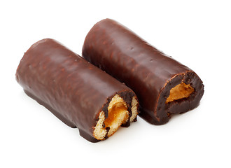 Image showing Chocolate Roll Biscuits