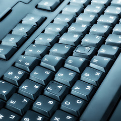 Image showing Black Keyboard