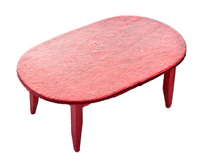 Image showing toy furniture, table