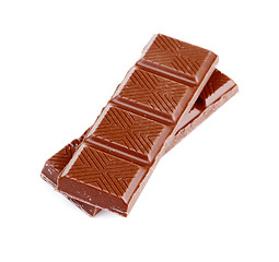 Image showing milk chocolate sticks