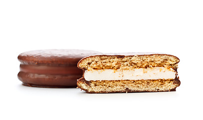 Image showing Chocolate Sandwitch Biscuits