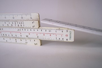 Image showing pieces of old calculator