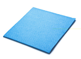 Image showing blue microfiber duster