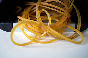 Image showing rubber bands