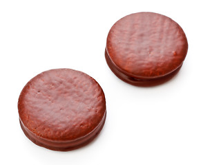 Image showing Chocolate Sandwitch Biscuits