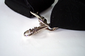 Image showing little bags on key holder