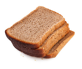 Image showing Rye Bread Slices