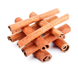 Image showing cinnamon sticks