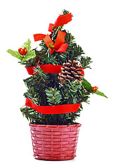 Image showing artificial christmas tree
