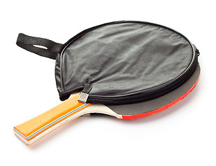 Image showing table tennis racket