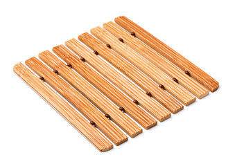 Image showing Wooden Trivet