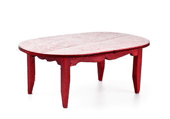 Image showing toy furniture, table