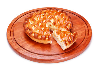 Image showing Pie With Curds Filling