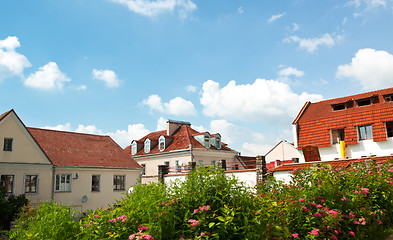 Image showing small european town